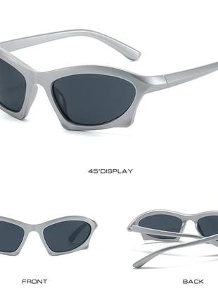 Солнцезащитные очки unisex металлического цвета uv400 de sol oculos4 фото