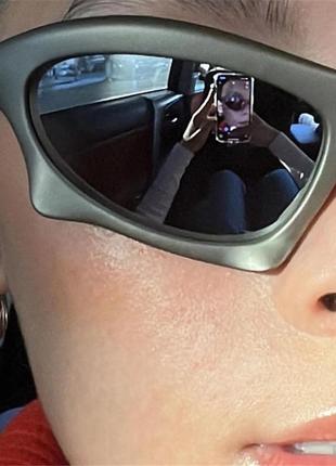 Солнцезащитные очки unisex металлического цвета uv400 de sol oculos2 фото