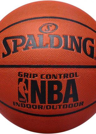 Мяч баскетбольный spalding nba grip control in/out size 7 poland