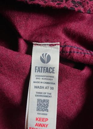 Брендова фірмова англійська бавовняна  рубашка сорочка fat face,нова з бірками, розмір xxl.9 фото