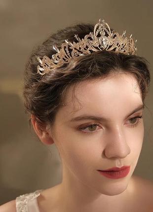 Корона/диадема/тиара на голову для взрослого или тетерев/девочки
