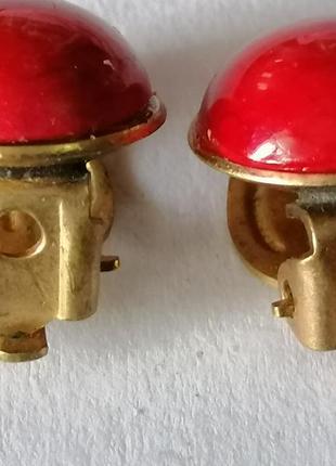 Клипсы бижутерия ссср.