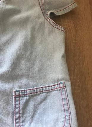 Джинсова жилетка gloria jeans 110-116 р.4 фото