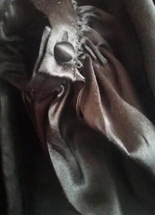 Шикарная блуза в викторианском стиле из 100% шелка скандинавского бренда!7 фото