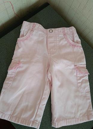 Летние штанишки cherokee 9 мес.