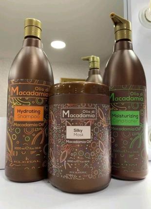 Увлажняющий шампунь с маслом макадамии - kleral system olio di macadamia hidrating shampoo5 фото