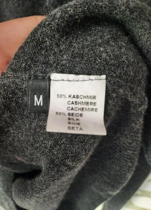 Светр пуловер royal spencer cashmere and silk розмір м кашемір+шовк3 фото