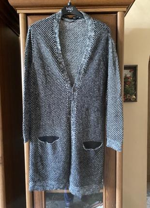 Светер кардиган до складу входить махер 8%,шерсть2%