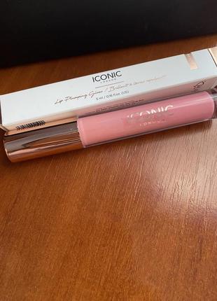 Блиск для губ lip plumping gloss iconic london