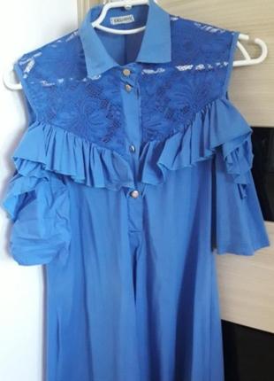 Платье свободного кроя