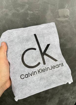 Чоловіча сумка calvin klein чорна барсетка / сумка на плече7 фото