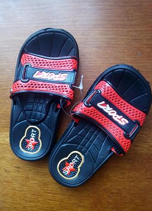 Капці шльопанці піна на гумці устілка 15 см