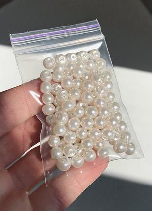 Намистини перлини. нові