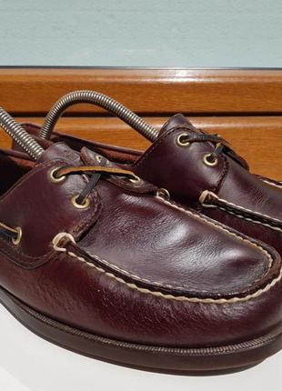 Мокасины туфли топсайдеры sebago timerland 42