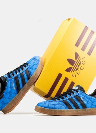 Кроссовки в стиле adidas gazelle x gucci