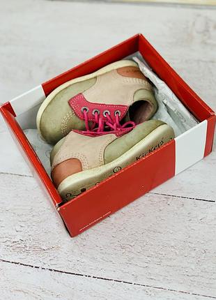 Детские сапоги для девочки kickers размер 22