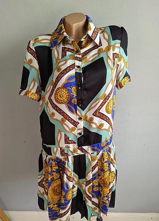 Розпродаж! сукня кольорова in vogue paris*