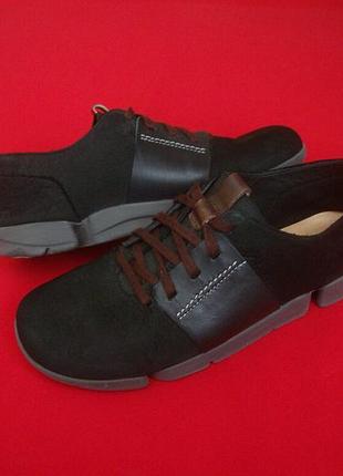 Туфли clarksttrigenic оригинал нубук 40 размер