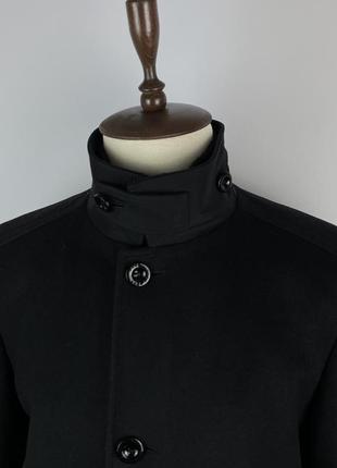Чоловіче пальто вовна кашемір hugo boss coxtan3 wool cashmere overcoat4 фото