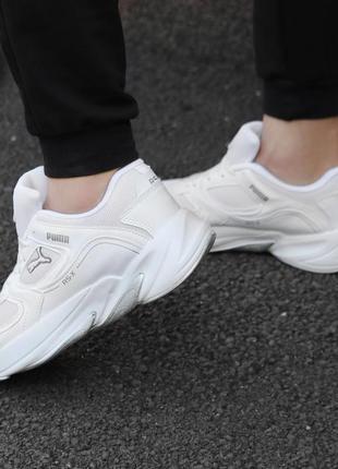 Мужские кроссовки puma white4 фото