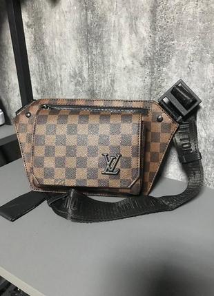 Кожаная бананка 4