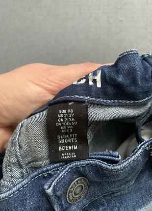 Шорты, бриджи h&m, 2-3 года4 фото