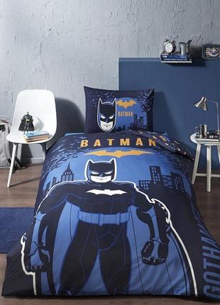 Детское постельное белье ранфорс бэтмен