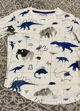 Лонгслив з динозавриками