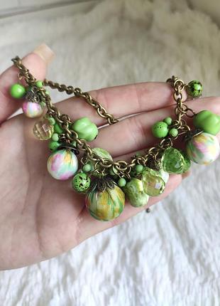 Бусы, колье в индийском стиле. rich accessories
