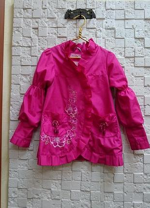 Плащ lux&k для девочки ростом 98см