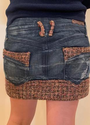 Стильна джинсова спідниця fracomina2 фото