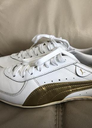 Кожаные кроссовки puma