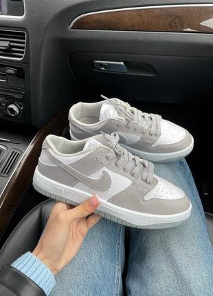 Жіночі кросівки nike sb dunk grey5 фото