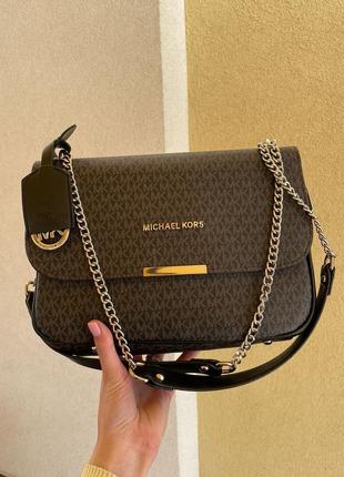 Сумка michael kors zippy bag brown