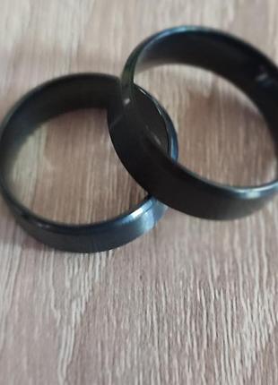 Чорне кільце кольцо каблучка