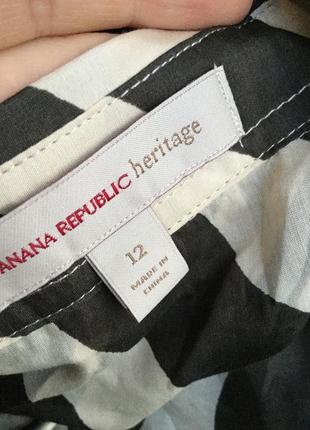 Легкая,шелковая рубашка,блуза в принт,люкс бренд,оригинал,banana republic2 фото