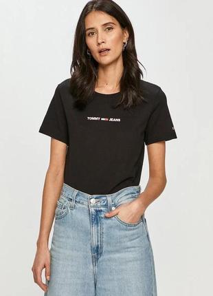 Футболка женская Tommy hilfiger jeans футболка женккая томми хилфигер оригинал