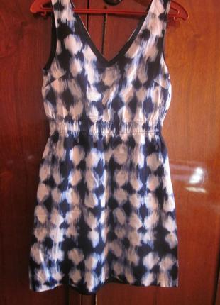 Платье h&amp;m размер xs. 65 коттон, 35 шелк, почти новое1 фото