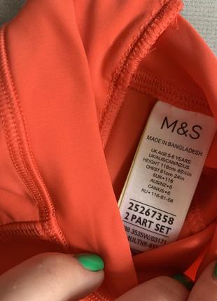 Аква кофта 5/6 лет m&s 3