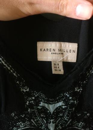 Невероятное шелковое платье от karen millen, размер s3 фото