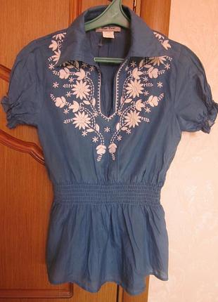 Фірмова шовкова блузка розмір xs