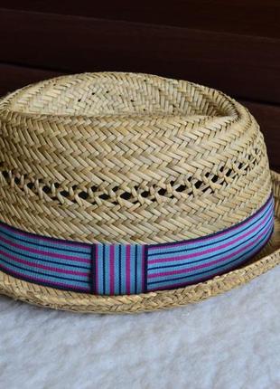 Шляпа от солнца шляпка соломенная панама кепи.1 фото