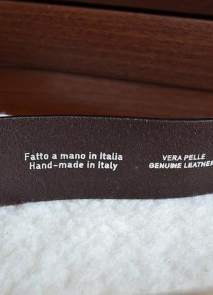 Badalato широкий красивий шкіряний ремінь із великою пряжкою. італія6 фото