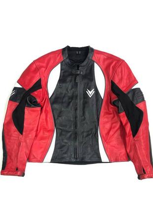 Frank tomas moto leather jacket racing vintage мотокуртка