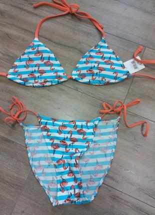 Купальник новий фламінго