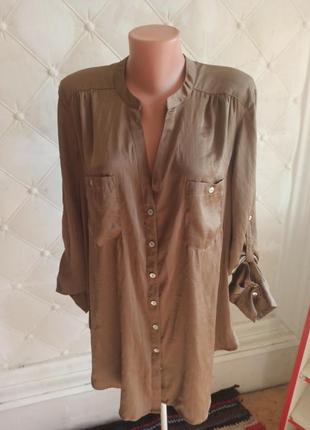 Легенька шовкова рубашка
