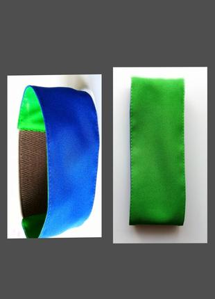 Пов'язка розпізнавальна зсу на руку жовта, синя, зелена