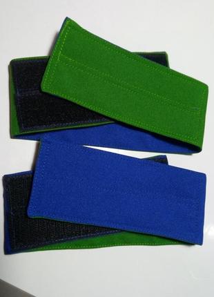 Пов'язка розпізнавальна зсу на руку жовта, синя, зелена