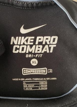 Компресійна майка nike pro combat4 фото