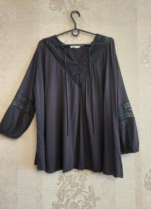 Блуза h&m оверсайз 52-54 г.